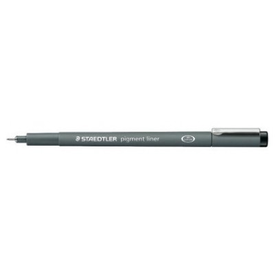 ROTULADOR CALIBRADO PIGMENT LINER 308, 0,7MM, NEGRO STAEDTLER 308 07-9 (MIN10) (Espera 4 dias)